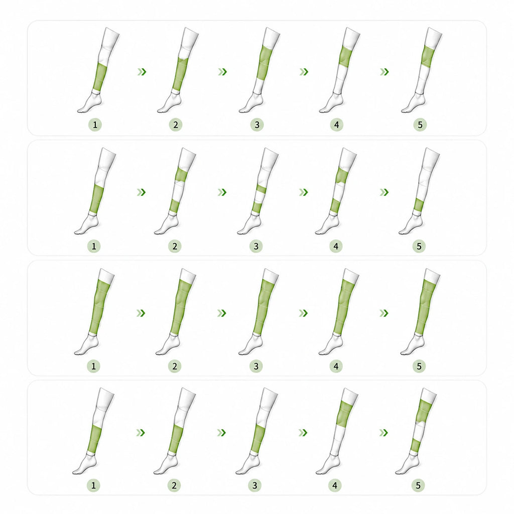 Bottes de massage à air sans fil portables pour les jambes