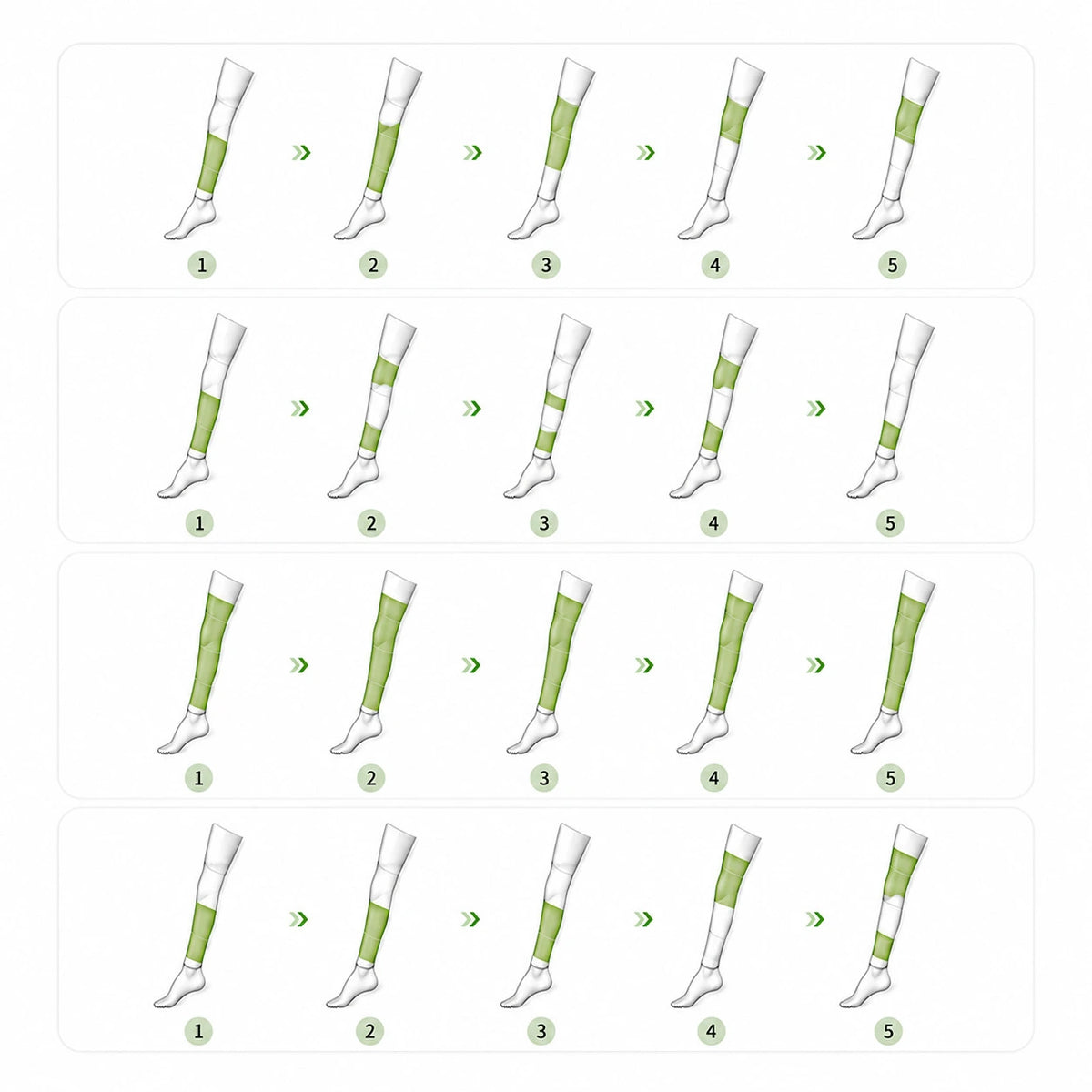Bottes de massage à air sans fil portables pour les jambes