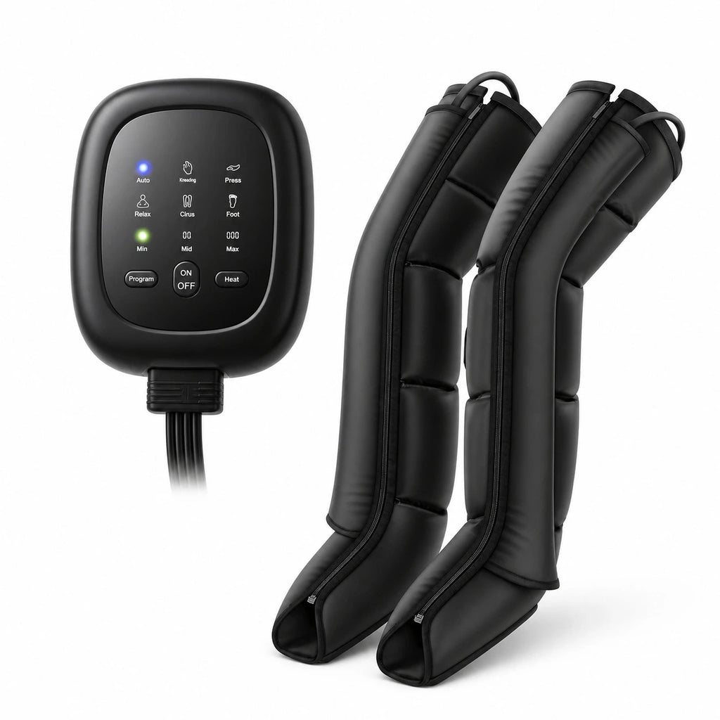 Bottes de pressothérapie pieds et jambes – housse lavable compression à domicile